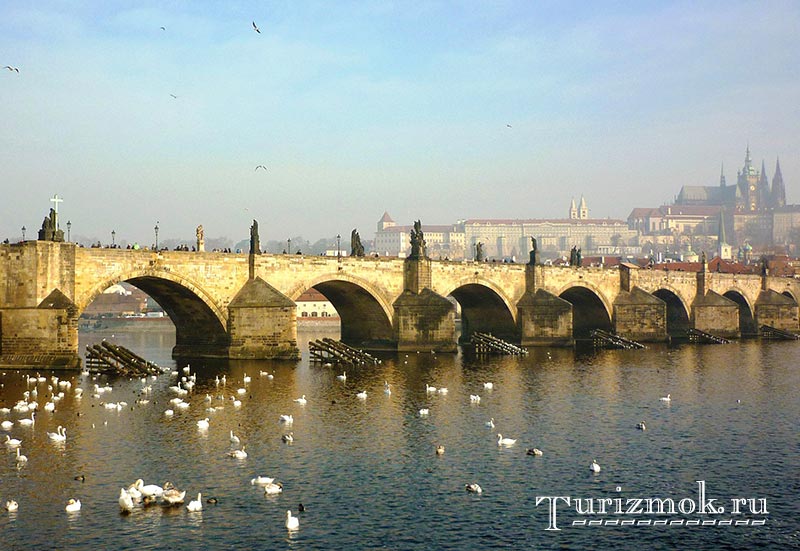 Карлов мост Прага фото