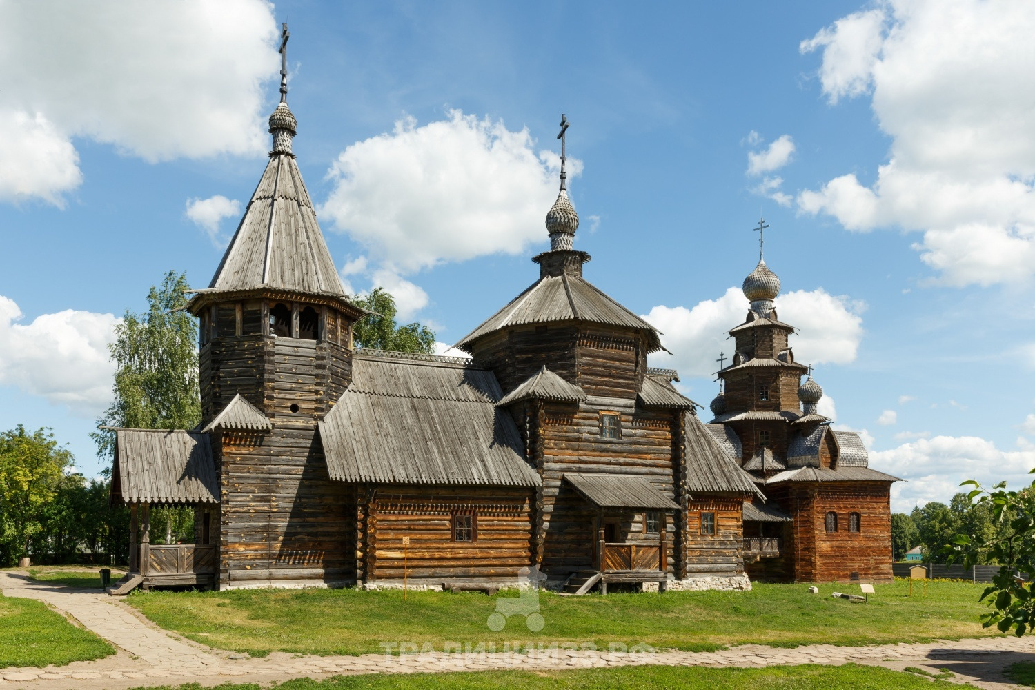 Музей деревянного зодчества, город Суздаль