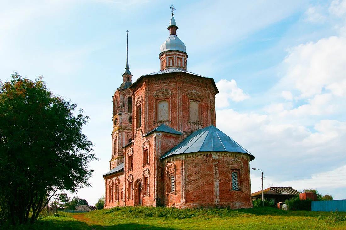 Церковь Бориса и Глеба, город Суздаль